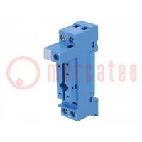 Socket; PIN: 5; 10A; 250VAC; for DIN rail mounting; Series: 40.31