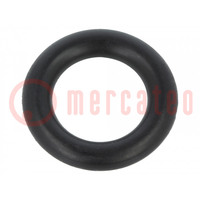 O-ring gasket; NBR rubber; Thk: 3.5mm; Øint: 11mm; black; -30÷100°C
