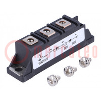 Module: diodes; série double; 1,2kV; If: 100A; ADD-A-Pak,TO240AA