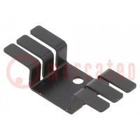 Heatsink: extruded; U; TO202,TO220; black; L: 17.7mm; W: 44.5mm