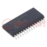 IC: PIC mikrokontroller; 64kB; 32MHz; SMD; SO28; PIC24; 8kBSRAM
