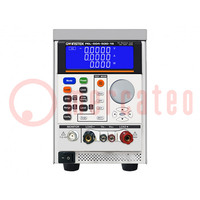 Electronic load DC; 0÷500V; 0÷15A; 350W; PEL-500; 205x123x477mm