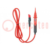 Test lead; Len: 1.5m; red; Features: with remote control switch