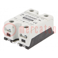 Relay: solid state; Ucntrl: 4÷32VDC; 50A; 48÷660VAC; GN; 1-phase