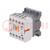 Contactor: 3-pole; NO x3; Auxiliary contacts: NC; 230VAC; 16A; IP20
