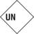 UN + Freifeld zur Selbstbeschriftung, Größe (BxH): 25,0 x 25,0 cm, Hart-PVC