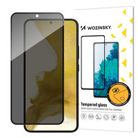 Wozinsky Privacy Glass Panzerglas für Samsung Galaxy S22+ mit Anti Spy Blickschutzfilter