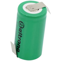 BELTRONA SC2400 PILE RECHARGEABLE SPÉCIALE SUB-C COSSES À SOUDER EN Z NIMH 1.2 V 2400 MAH BELNIMHSC2400HBG