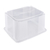 emil dreh-/stapelbox 24 l natural transparent