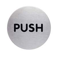 DURABLE PICTO "Push", 65 mm Durchmesser, englisch