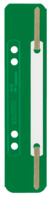 Einhängeheftstreifen, kurz, PP, grün