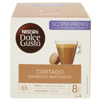 Nescafé Dolce Gusto Cortado Cápsula de café Tueste medio 16 pieza(s)