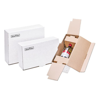 Brieger 33521 Paket Verpackungsbox Weiß 10 Stück(e)