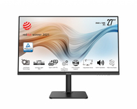 MSI Modern MD272QP pantalla para PC 68,6 cm (27") 2560 x 1440 Pixeles Quad HD LED Negro