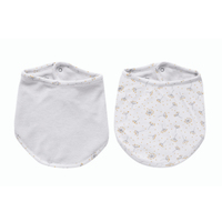 ZEWI bébé-jou 3036 Einfaches/regelmäßiges Lätzchen Baumwolle, Polyester