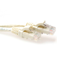 ACT Ivoor 5 meter U/UTP CAT6A patchkabel snagless met RJ45 connectoren