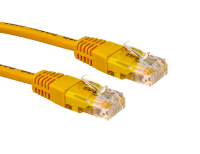 Cables Direct URT-602Y networking cable Yellow 2 m Cat5e U/UTP (UTP)