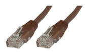 Microconnect UTP501BR networking cable Brown 1 m Cat5e U/UTP (UTP)