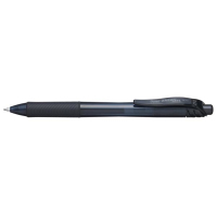 Pentel Energel X 1.0 Intrekbare pen met clip Zwart 1 stuk(s)
