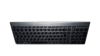 Lenovo 25216039 teclado RF inalámbrico Belga, Inglés Negro, Gris, Metálico