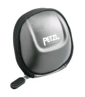 Petzl E93990 zaklamphouder Buidelzak Zwart, Zilver