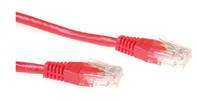 Microconnect B-UTP603R-B hálózati kábel Vörös 3 M Cat6 U/UTP (UTP)