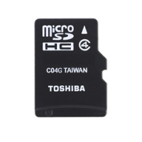 Toshiba THN-M102K0160M2 memory card 16 GB MicroSDHC Class 4