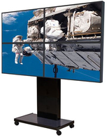 Unicol RH400HD Flachbildschirm-Tischhalterung 144,8 cm (57") Schwarz Flur