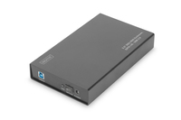 Digitus DA-71106 tárolóegység burkolat HDD/SSD ház Fekete 2.5/3.5"