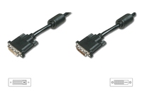 ASSMANN Electronic AK-110032 cable DVI 5,00 m DVI-D Negro