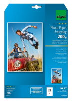 Sigel IP710 papel para impresora de inyección de tinta A4 (210x297 mm) Brillo 20 hojas Blanco