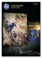 HP Advanced Glossy Photo Paper-50 sht/A4/210 x 297 mm papier photos Gloss