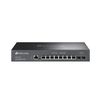 TP-Link Omada SG3210X-M2 łącza sieciowe Zarządzany L2+ 2.5G Ethernet (100/1000/2500) 1U Czarny