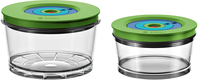 Bosch MMZV0SB2 recipiente de almacenar comida Alrededor Caja Verde, Transparente 2 pieza(s)