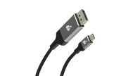 iogear G2LU3CDP22 video kabel adapter 2 m USB Type-C DisplayPort Zwart