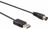 Maclean MCTV-697 kabel USB 0,85 m USB 2.0 2 x USB A Czarny