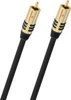 OEHLBACH NF Sub Audio-Kabel 2 m RCA Schwarz, Gold