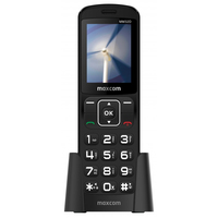 MaxCom MM32D telefon komórkowy 6,1 cm (2.4") 100 g Czarny Telefon dla początkujących