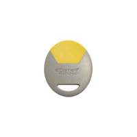 Comelit SK9050Y/A Fernbedienung / Schlüsselanhänger für schlüssellosen Zutritt RF Wireless Grau, Gelb