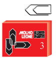 Molho Leone Leone 3 fermaglio Metallo