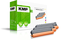 KMP TRIPLEPACK B-T99V cartucho de tóner 3 pieza(s) Compatible Cian, Magenta, Amarillo