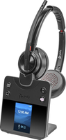 POLY SAVI 8420 OFFICE Headset Vezeték nélküli Kézi Iroda/telefonos ügyfélközpont Bluetooth Fekete