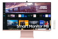 Samsung Smart Monitor M8 S32CM80PUU Computerbildschirm 81,3 cm (32") 3840 x 2160 Pixel 4K Ultra HD LCD Pink