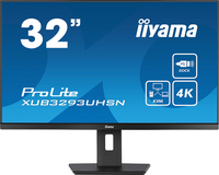 iiyama ProLite XUB3293UHSN-B5 monitor komputerowy 80 cm (31.5") 3840 x 2160 px 4K Ultra HD LCD Czarny