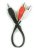 Gembird 0.2m, 3.5mm/2xRCA, M/M Audio-Kabel 0,2 m Schwarz, Rot, Weiß