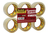 3M S5066F6T stationery tape 66 m Brown 6 pc(s)