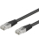 Goobay CAT 5-1000 FTP Black 10m networking cable