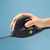 R-Go Tools HE Mouse Ergonomische Maus R-Go HE Break mit Pausensoftware, groß (Handlänge ≥ 185mm), für Rechtshänder, verkabelt, schwarz