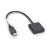 Black Box EVNDPHDMI-MF-R3 Videokabel-Adapter 0,3 m DisplayPort HDMI Schwarz