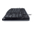 Logitech Desktop MK120 keyboard Mouse included USB QWERTZ German Black